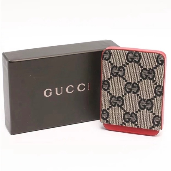 Authentic Vintage Gucci GG Logo Card Wallet - Picture 2 of 5